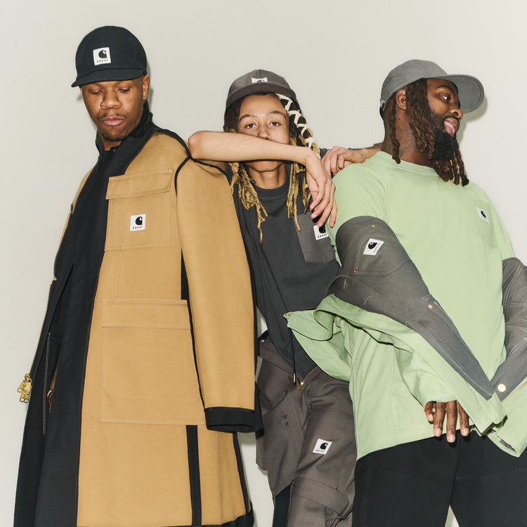 Sacai x Carhartt WIP exclusive collection SS24