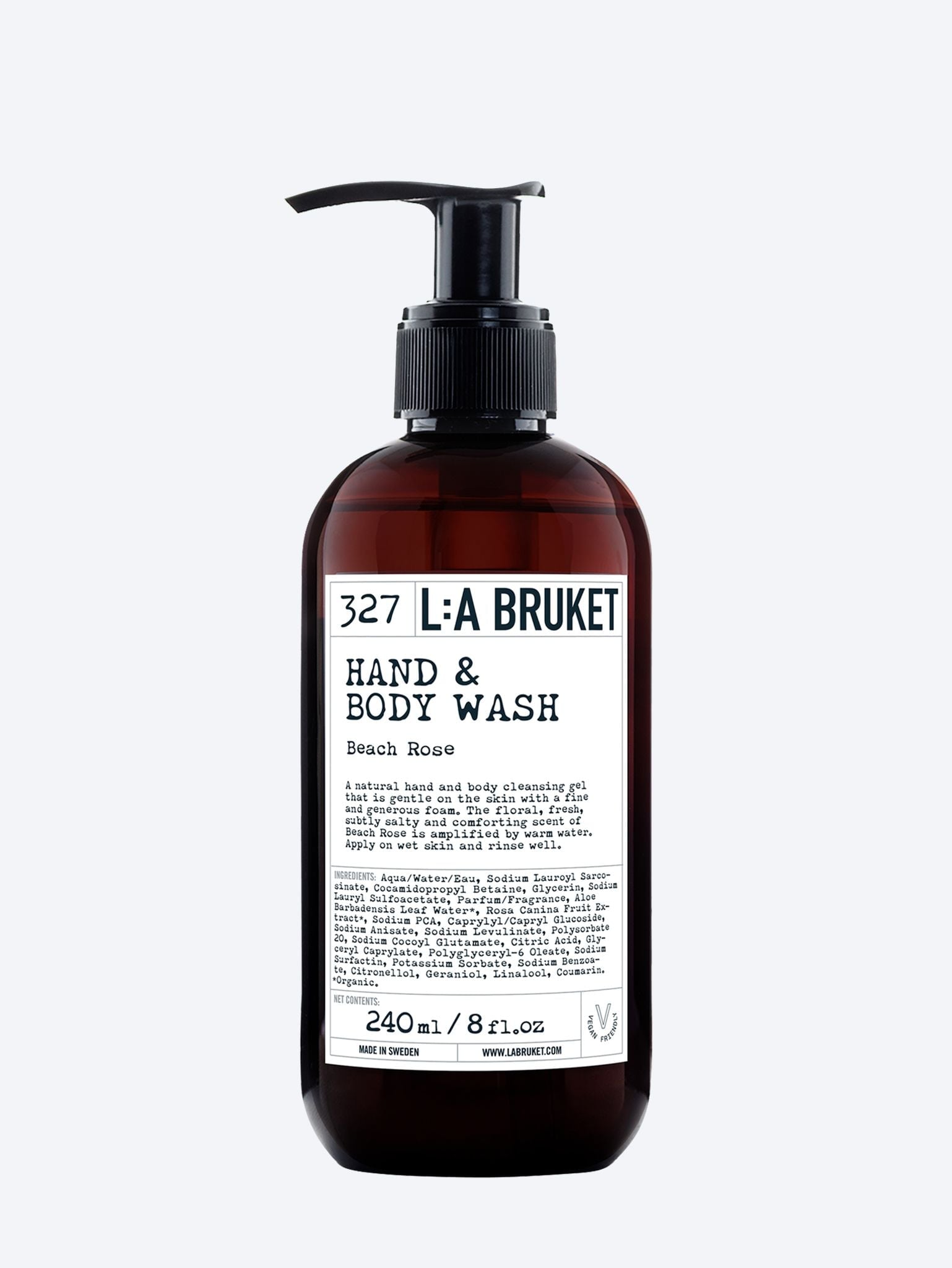 Hand & body wash beach rose 1