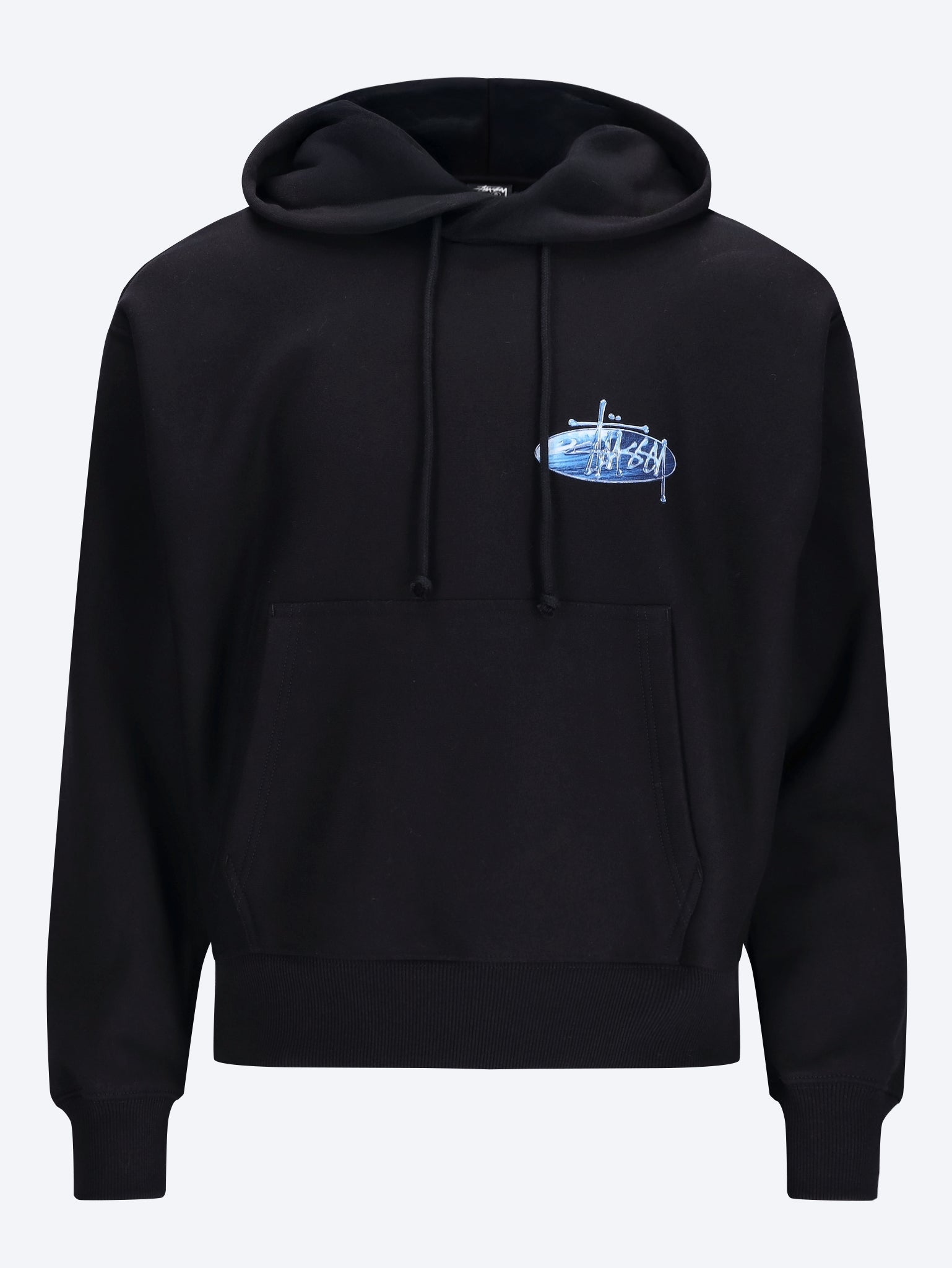 Wave oval hoodie 1