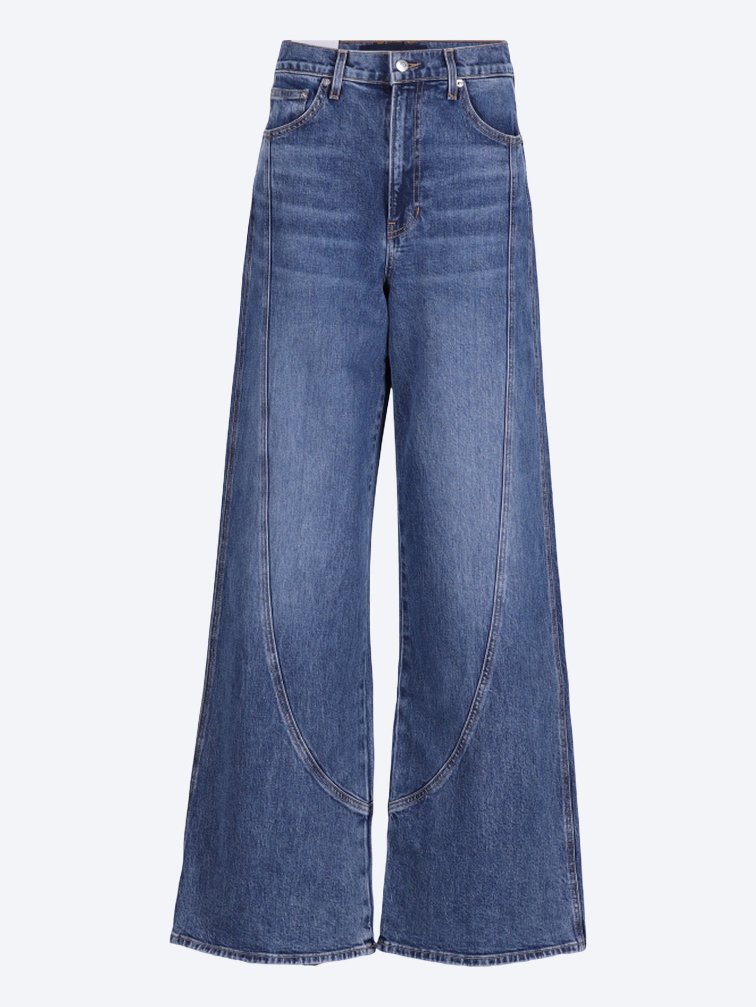 Taylor-Jeans mit geschwungenen Nähten 1