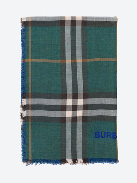 220x70 check gauz scarf