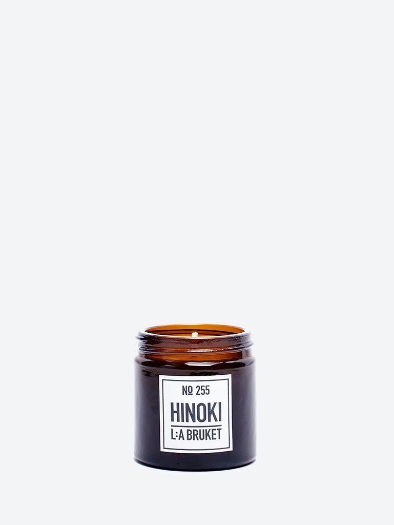 LA BRUKET DECORATION CANDLES 255 hinoki scented candle 50g