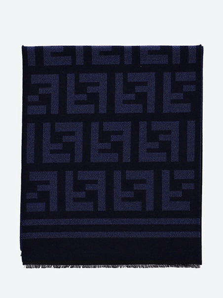 35x180 ff silk wool scarf