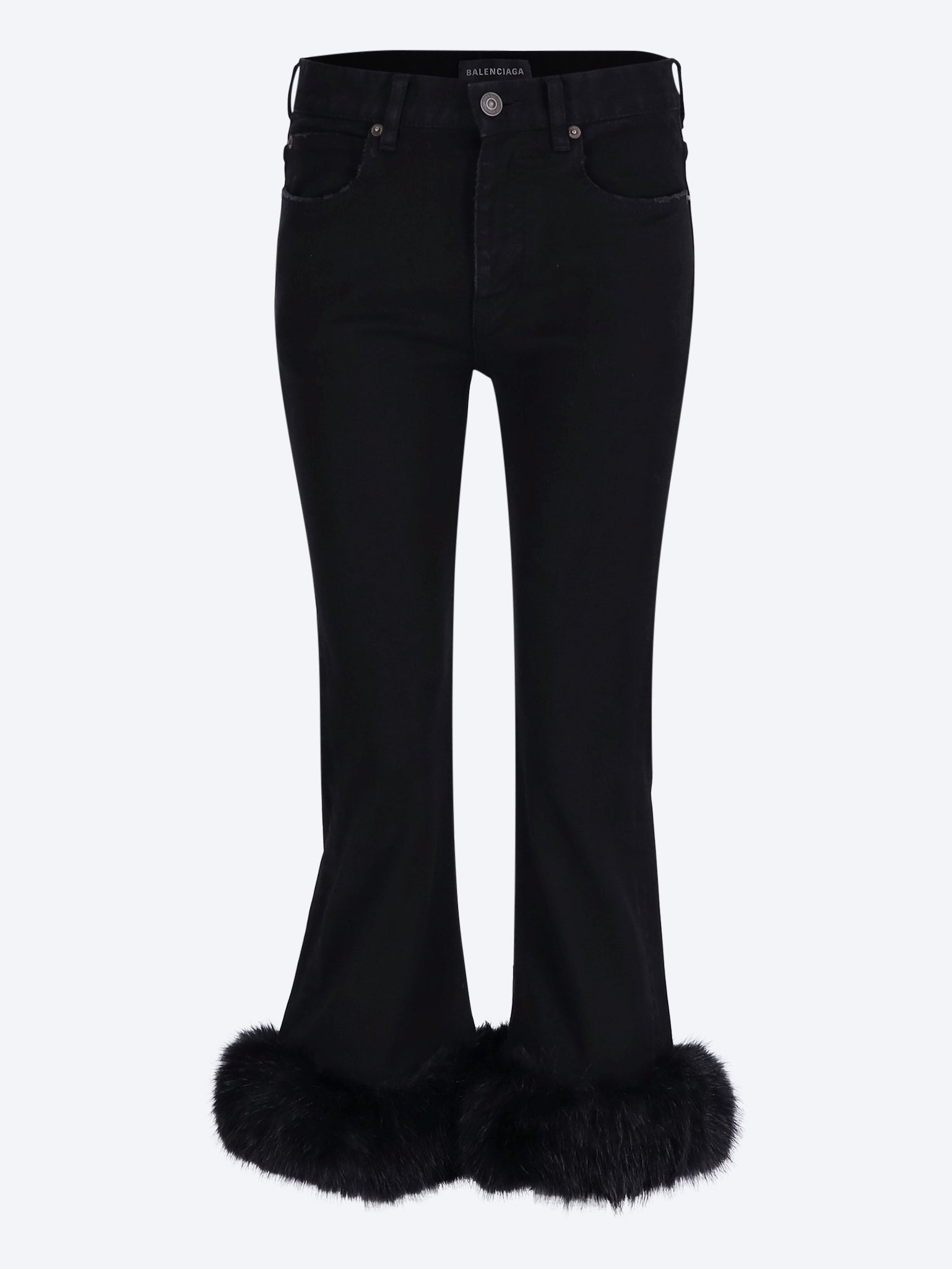 Pantalon capri évasé 1