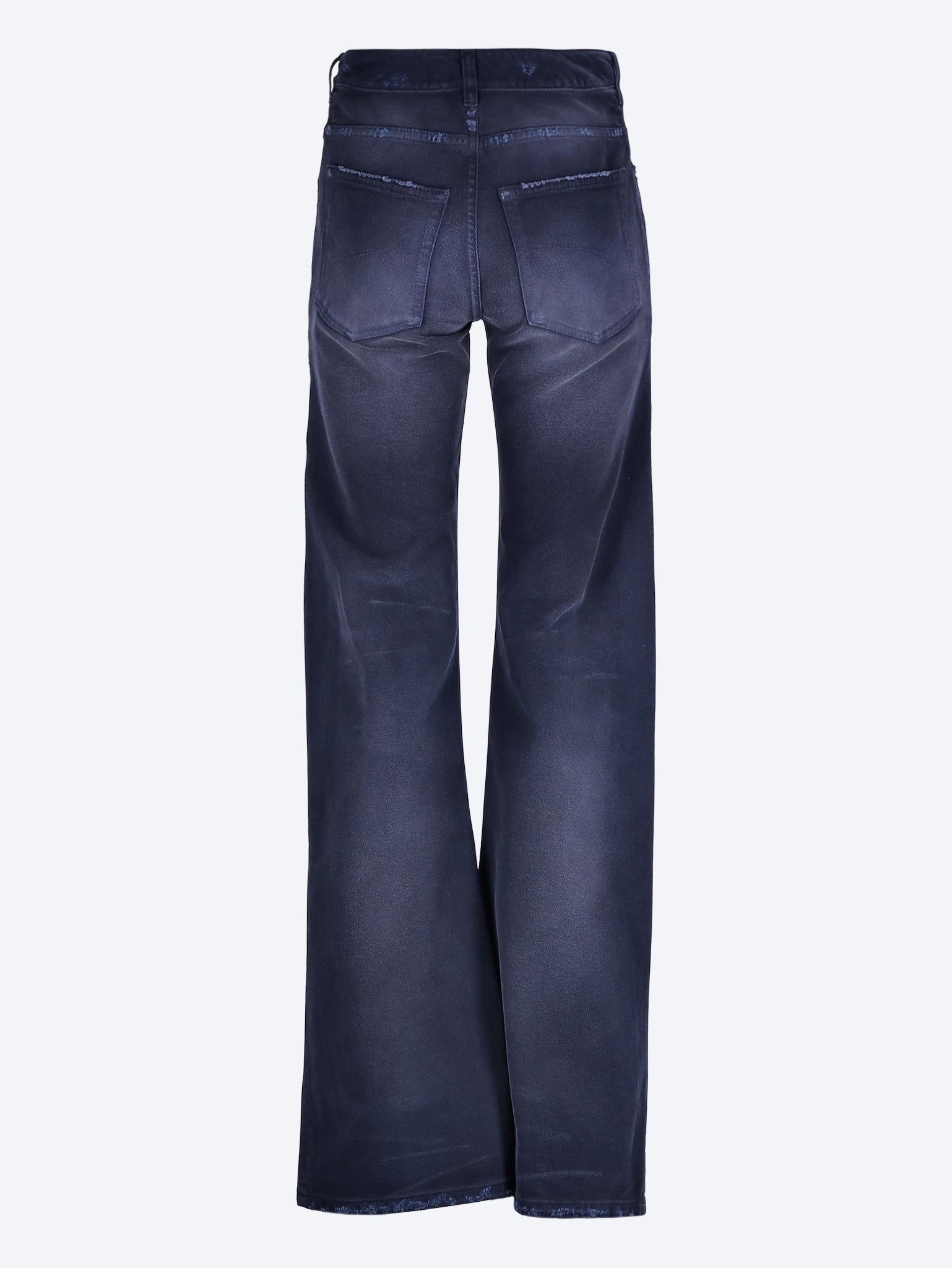 Curved waist pants 3