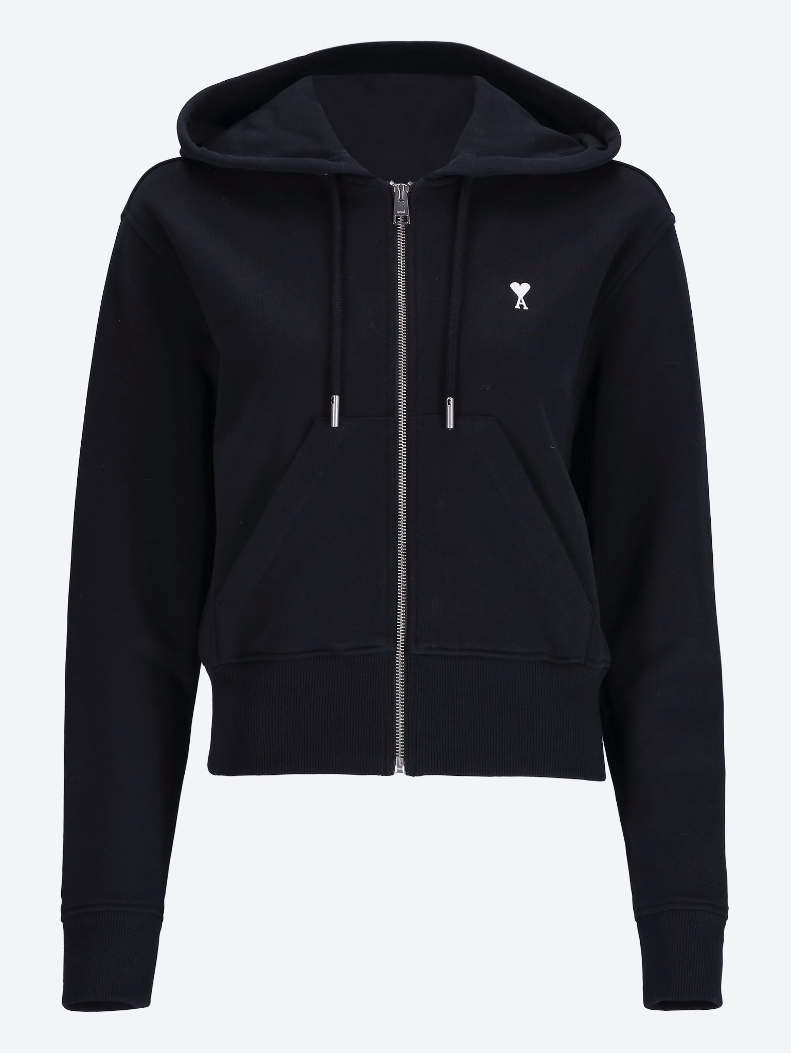 Hoodie with contrasted ami de coeur 1