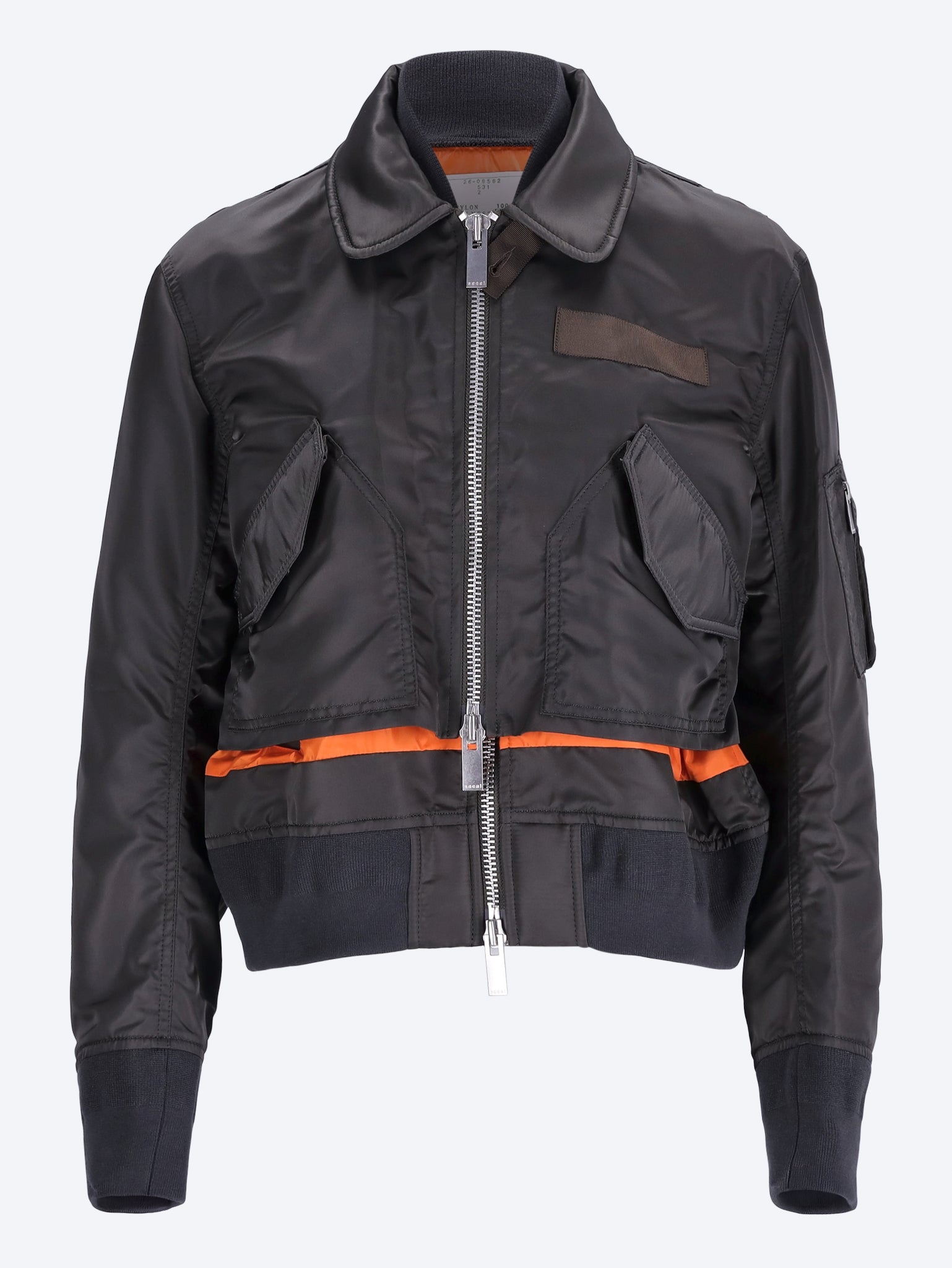 Nylon twill blouson jacket 1