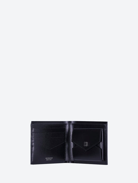 4cc billfold coin leather wallet