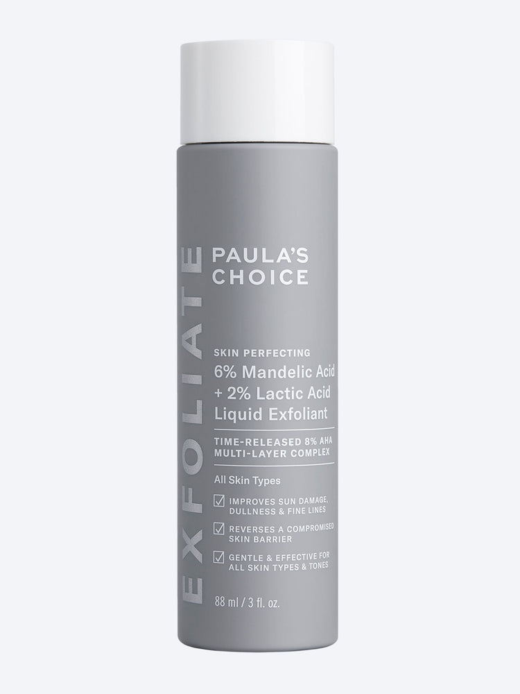 6% mandelic acid + 2% lactic acid liquid exfoliant 1