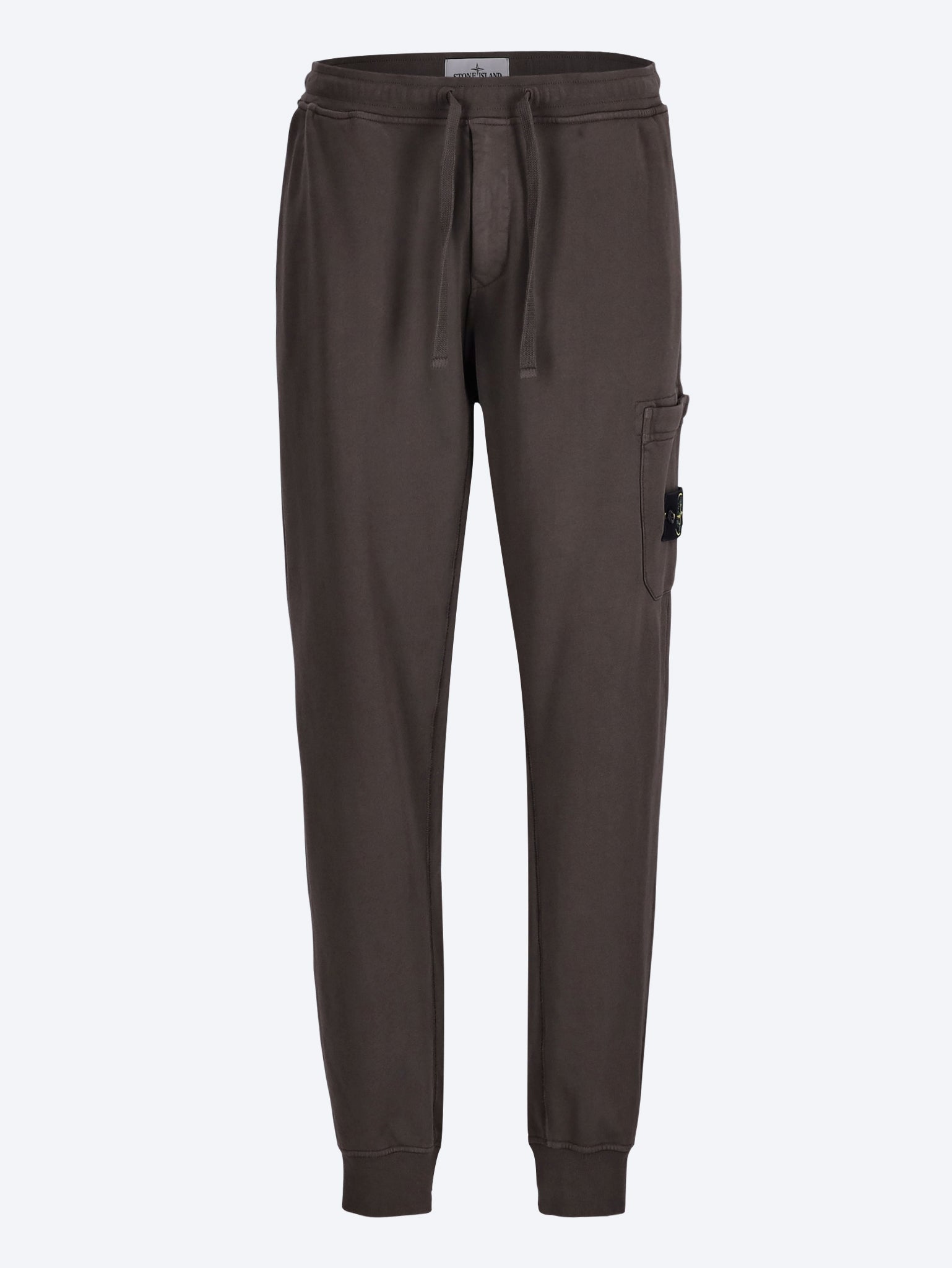 Organic cotton fleece garment dyed sweatpants 1