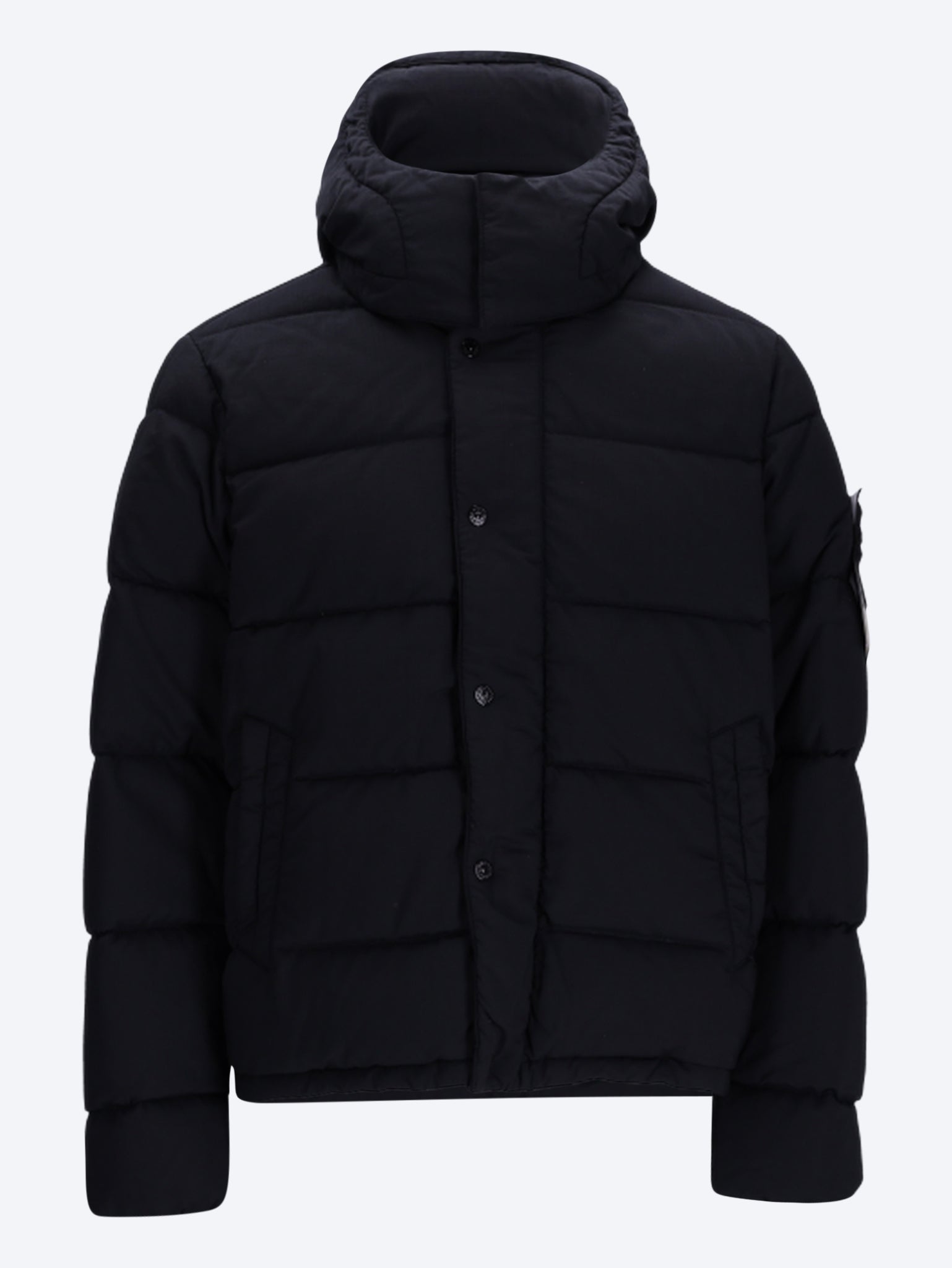 Stückgefärbte Ghost-Jacke aus Woll-Ripstop-TC 1