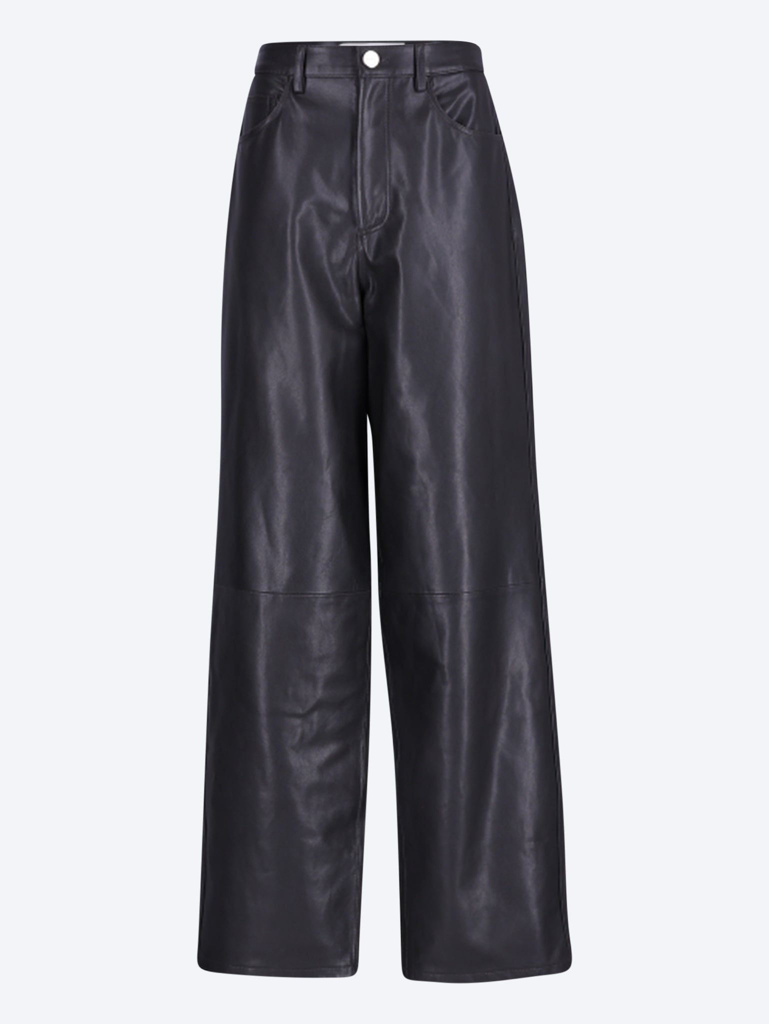 Bruun - pantalon ample en cuir 1