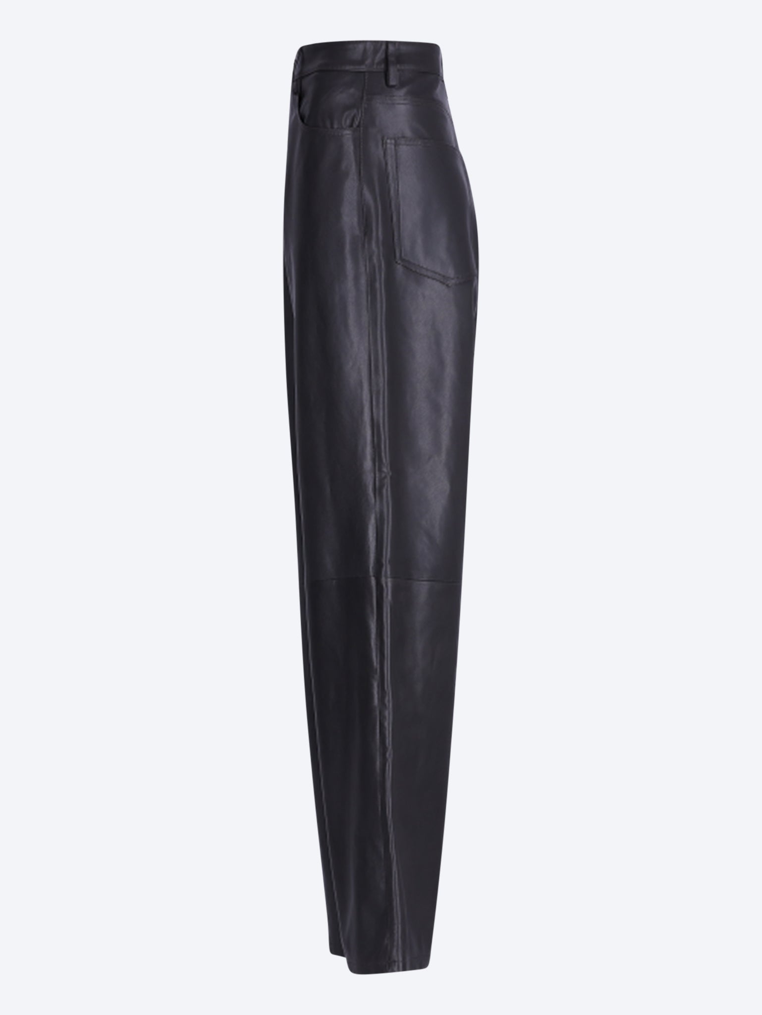 Bruun - pantalon ample en cuir 2