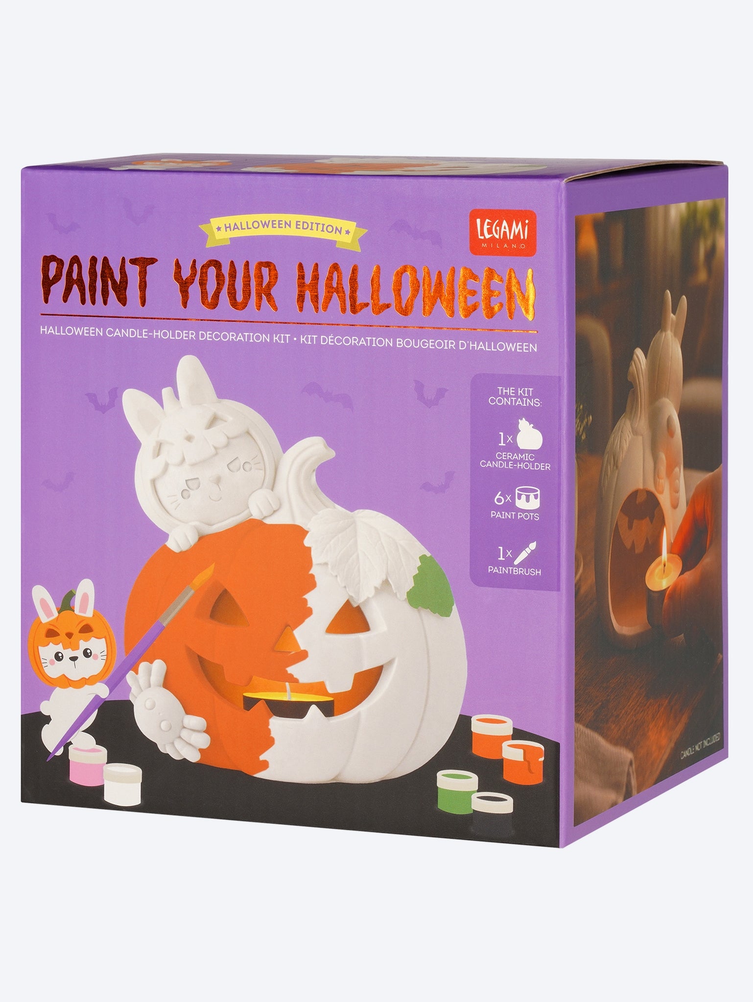 Malen Sie Ihr Halloween – Maldekorationsset – Hase 4