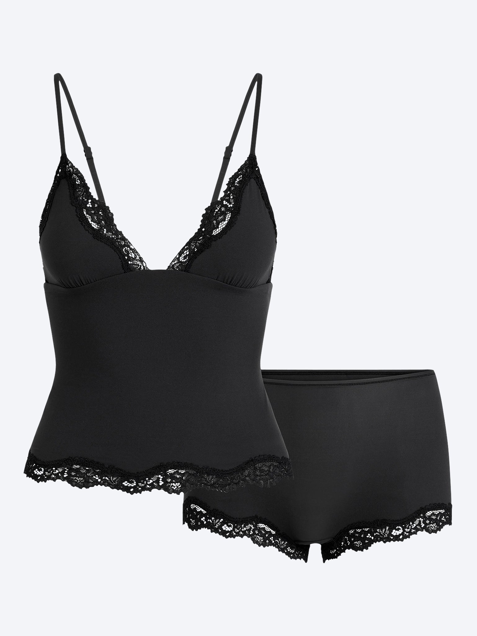 Passt zu jedem Spitzen-Camilie- und Boyshort-Set 1