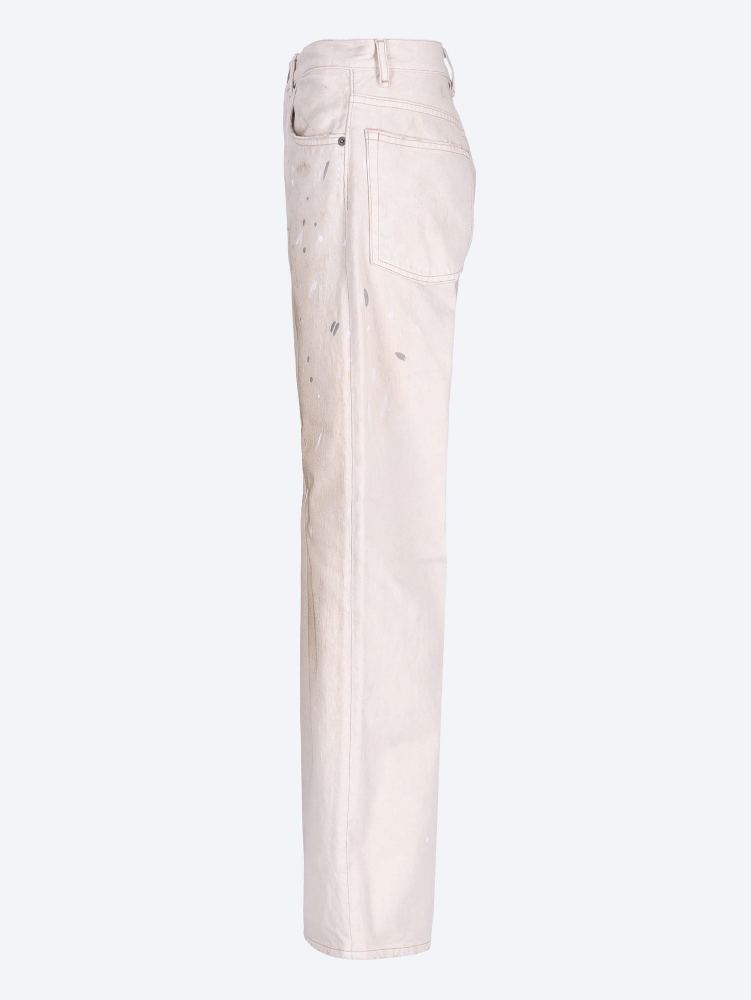 Acne Studios 2021f weiße Trafalgar-Jeans 2
