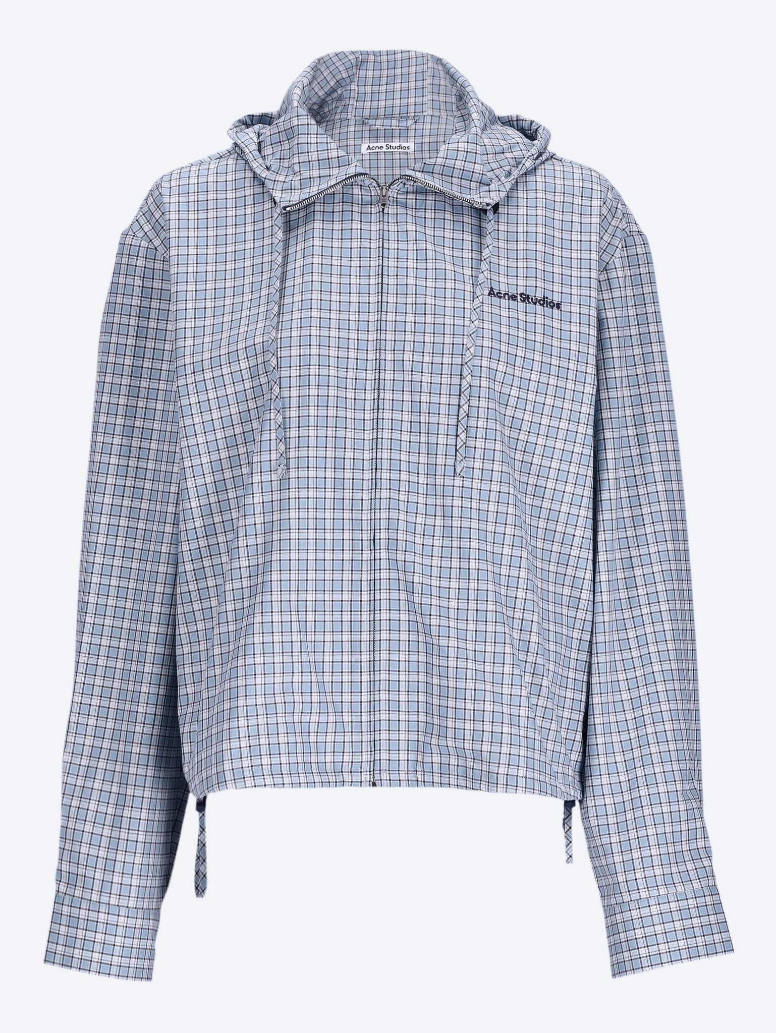 Acne Studios karierte Kapuzenjacke 1