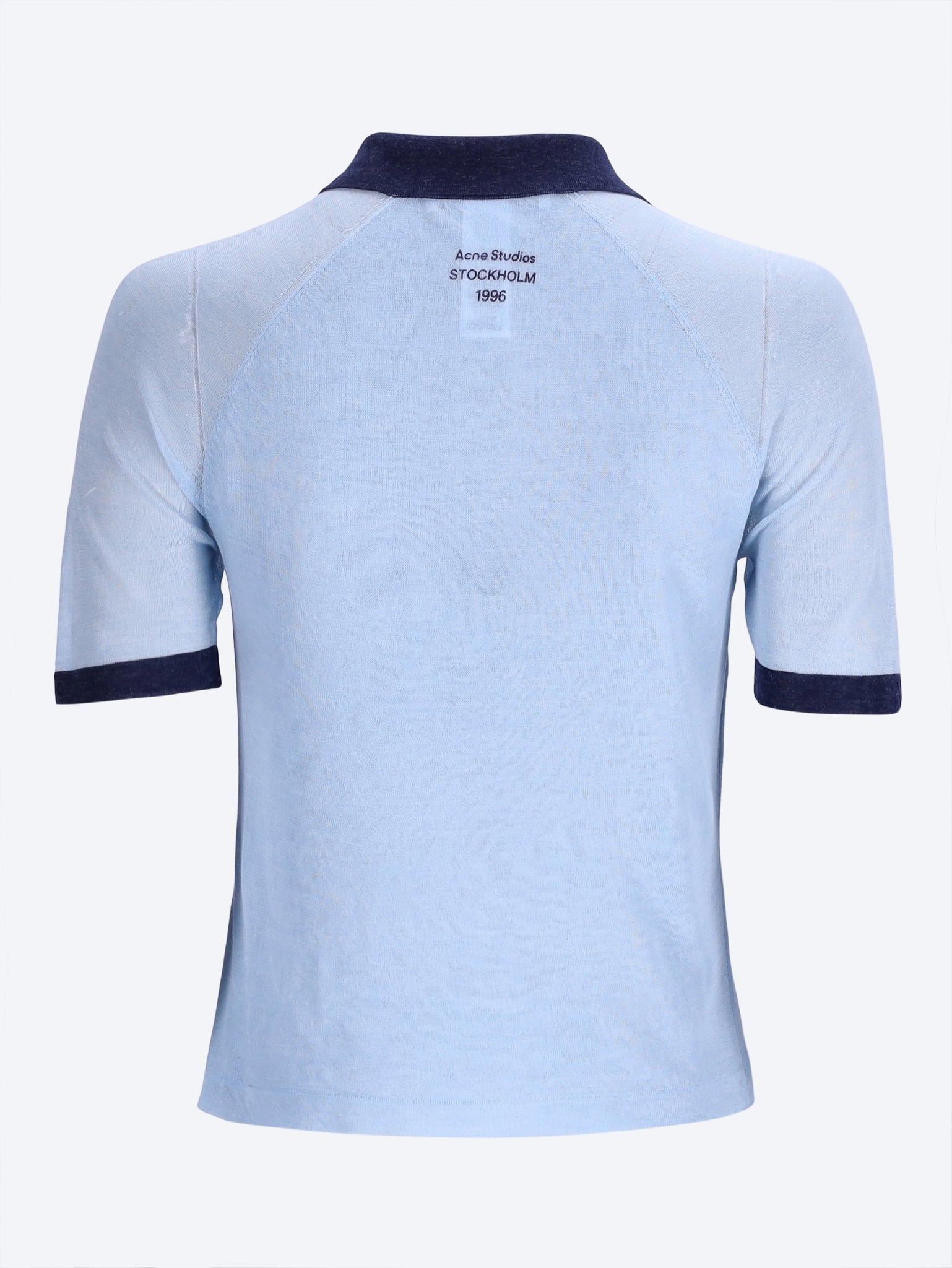 Acne Studios transparentes Strickpolo 2
