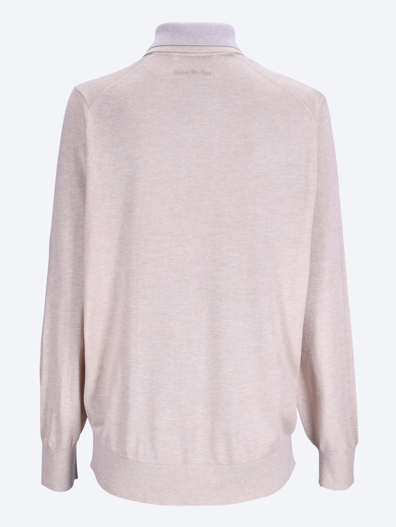 Acne Studios Polopullover mit V-Ausschnitt 3