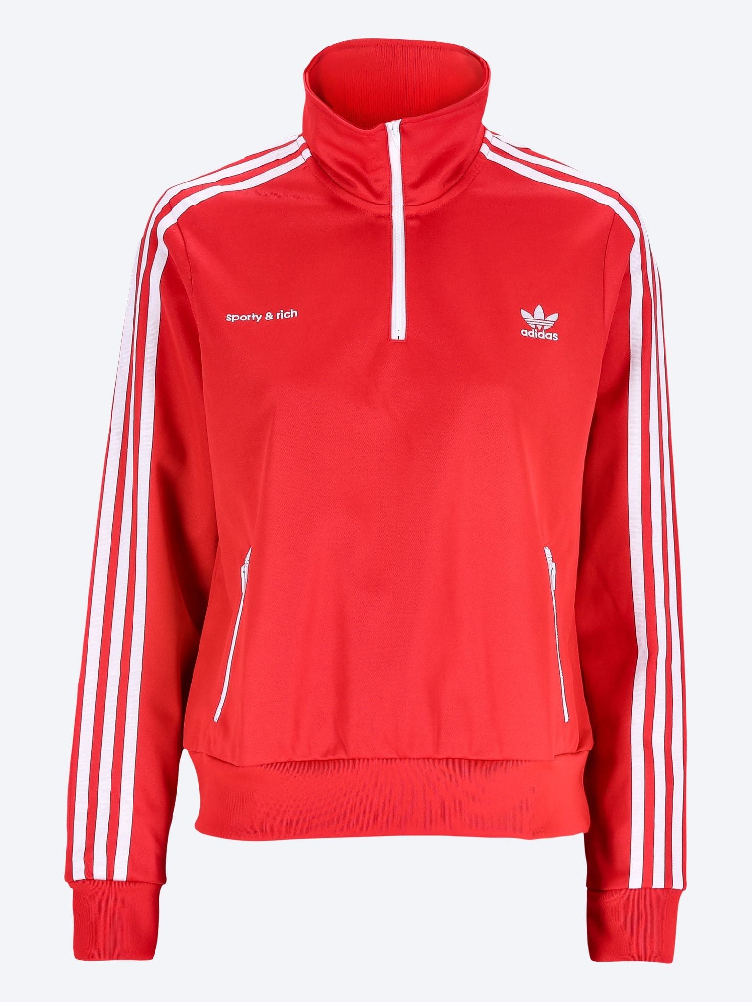 Adidas quarter zip track jacket 1