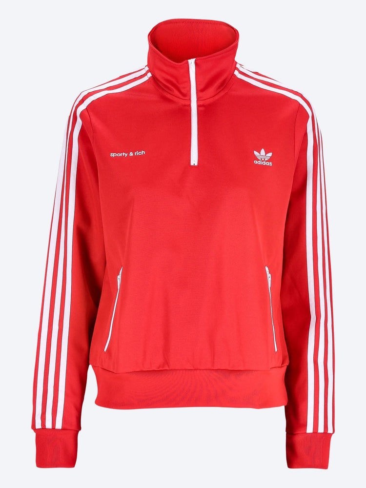 Adidas quarter zip track jacket 1