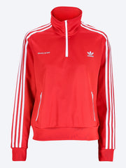 Adidas quarter zip track jacket ref: