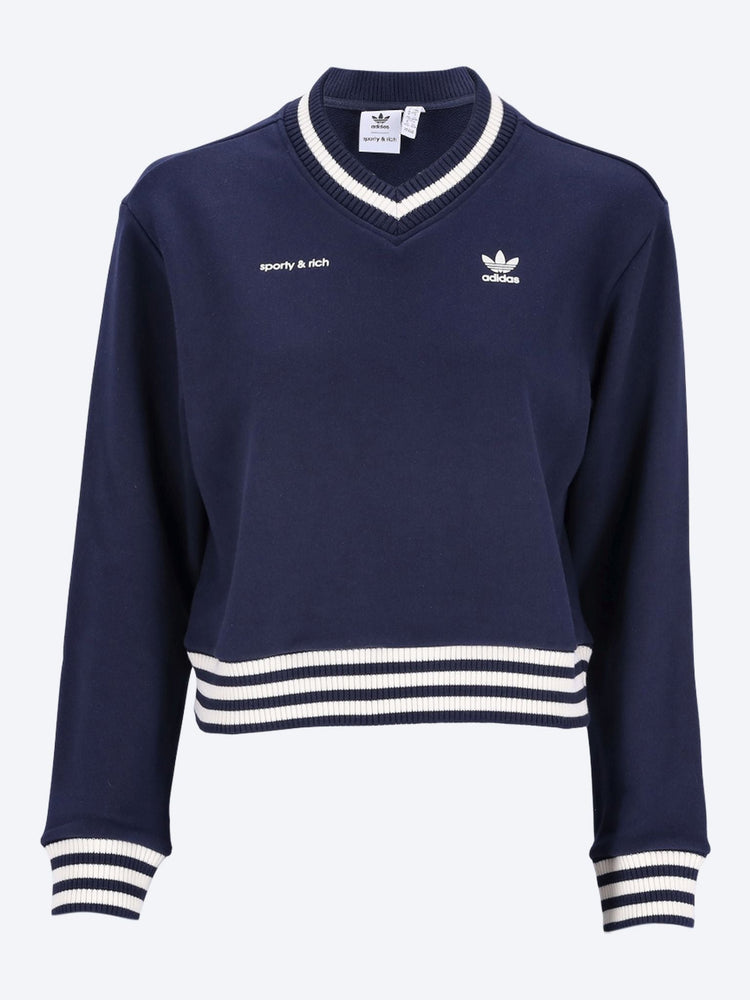 Adidas x sporty v neck 1