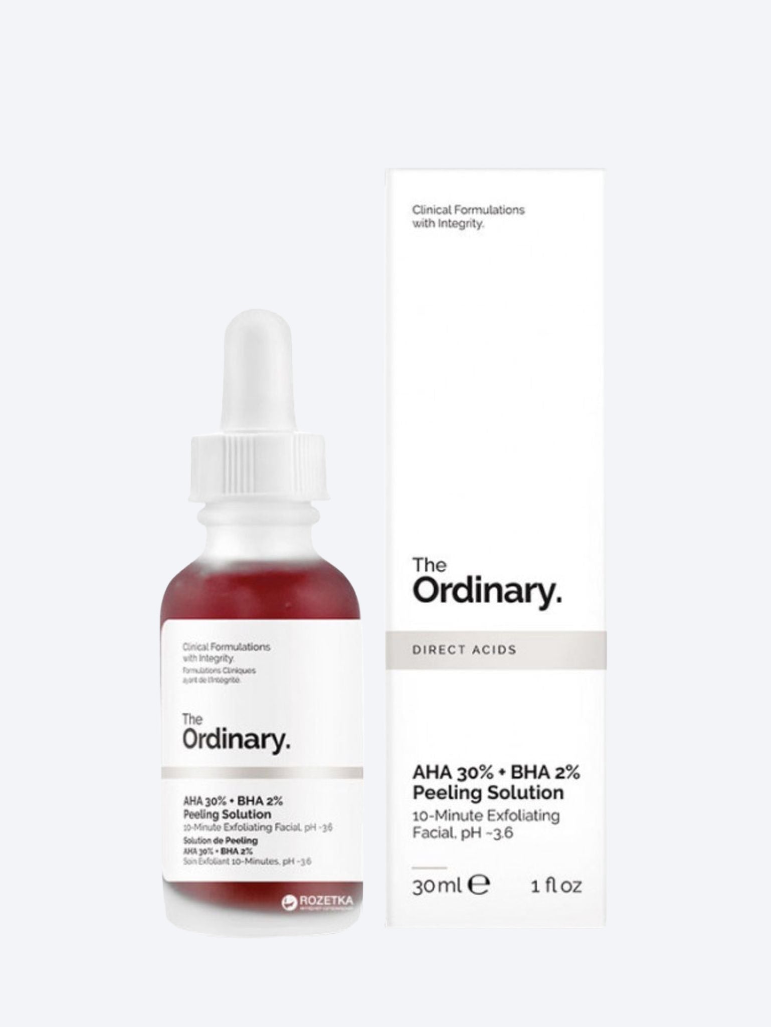 Solution de Peeling AHA 30% + BHA 2% | The Ordinary 1