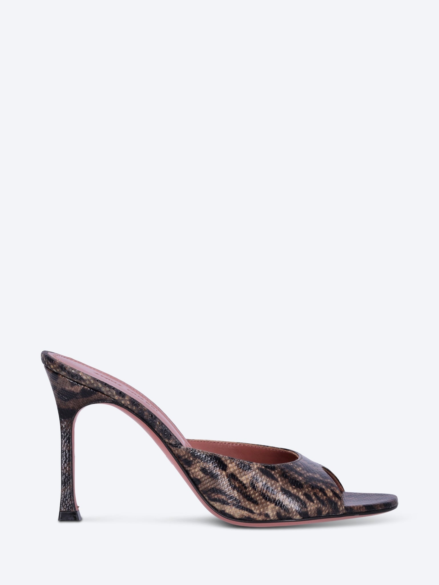 Alexa slipper 95 leopard snake pumps 1