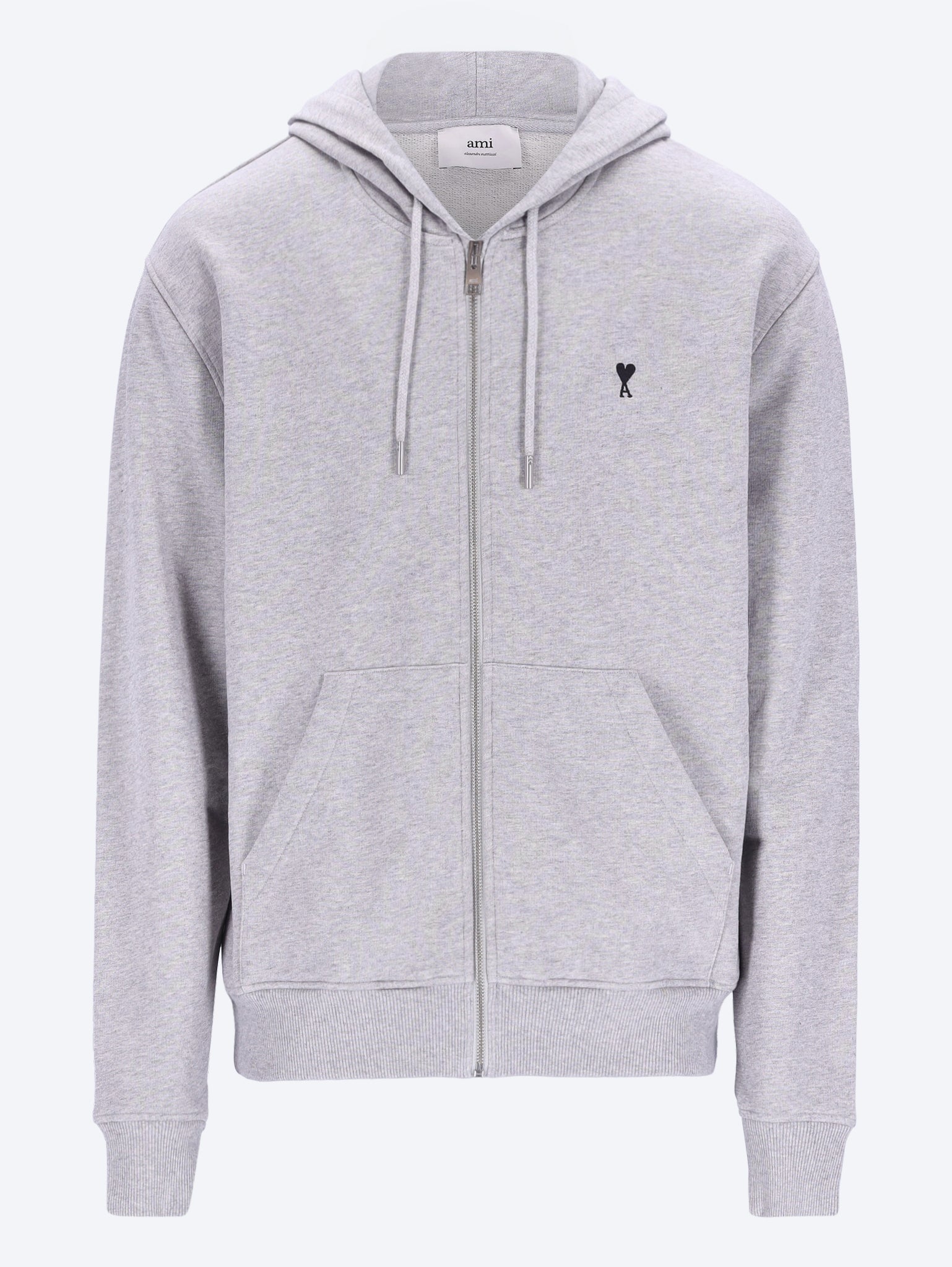 Hoodie with contrasted ami de coeur 1