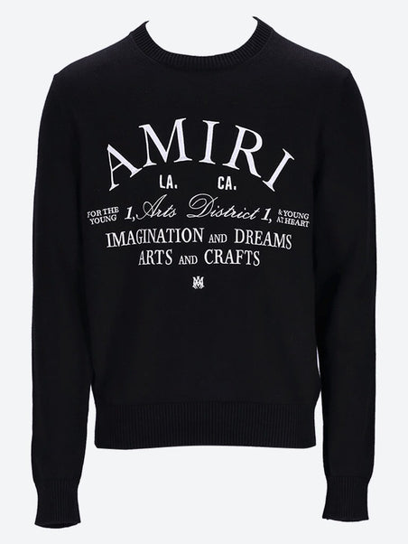 Amiri arts district sweatshirt