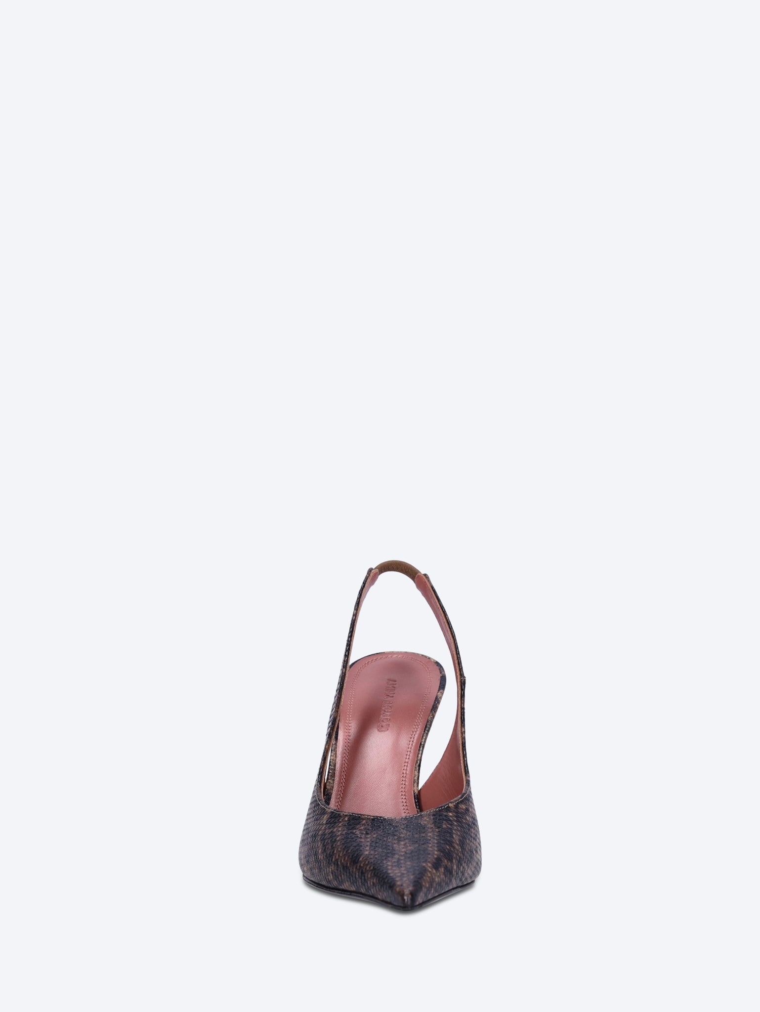 Anok sling 90 leopard snake pumps 3