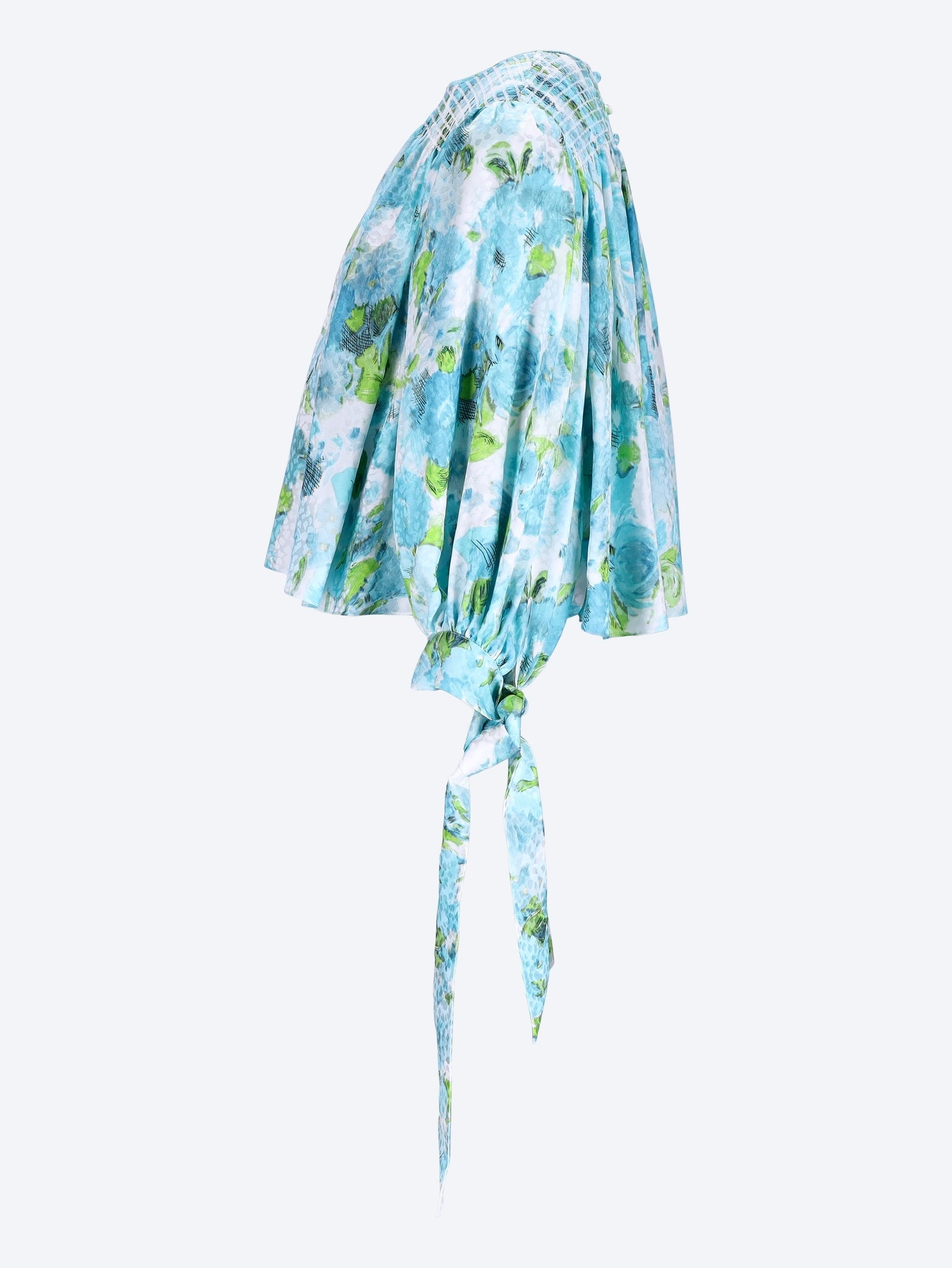 Aqua flowers top 2