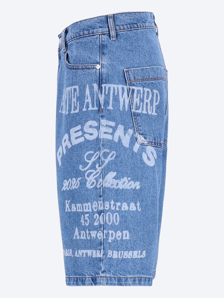 Arte print shorts 2