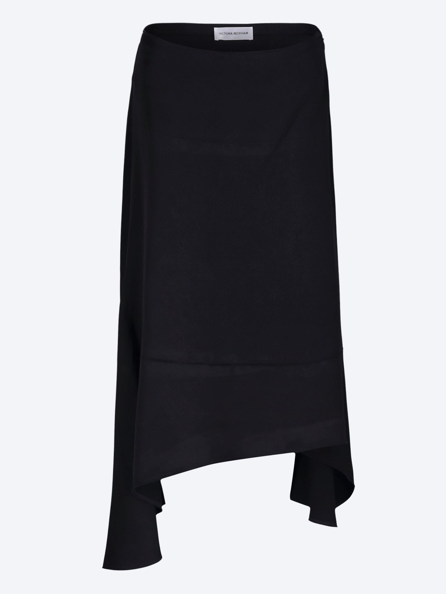 Asymmetric drape skirt 1