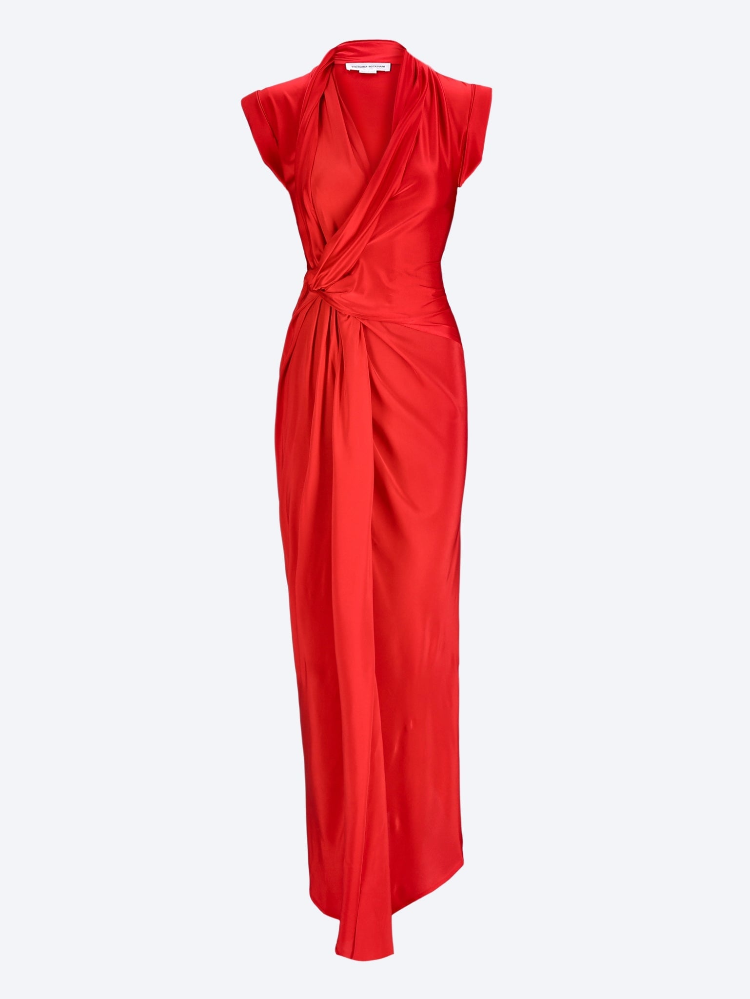 Asymmetric twist detail dress 1