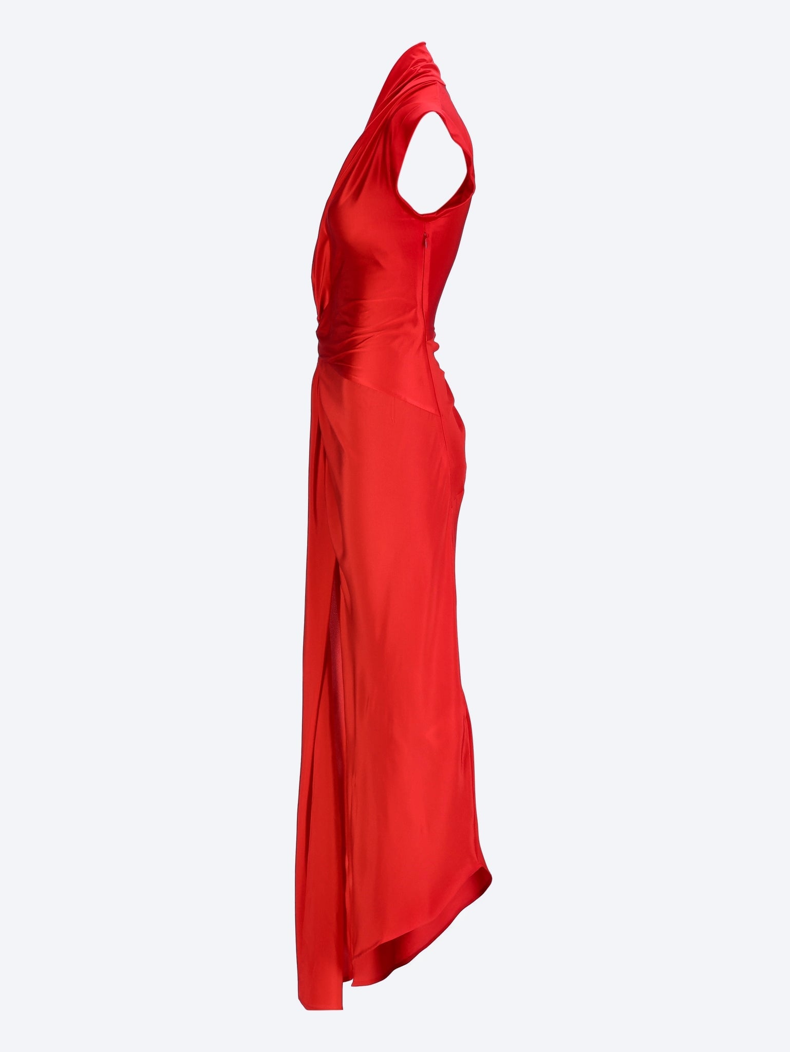 Asymmetric twist detail dress 2