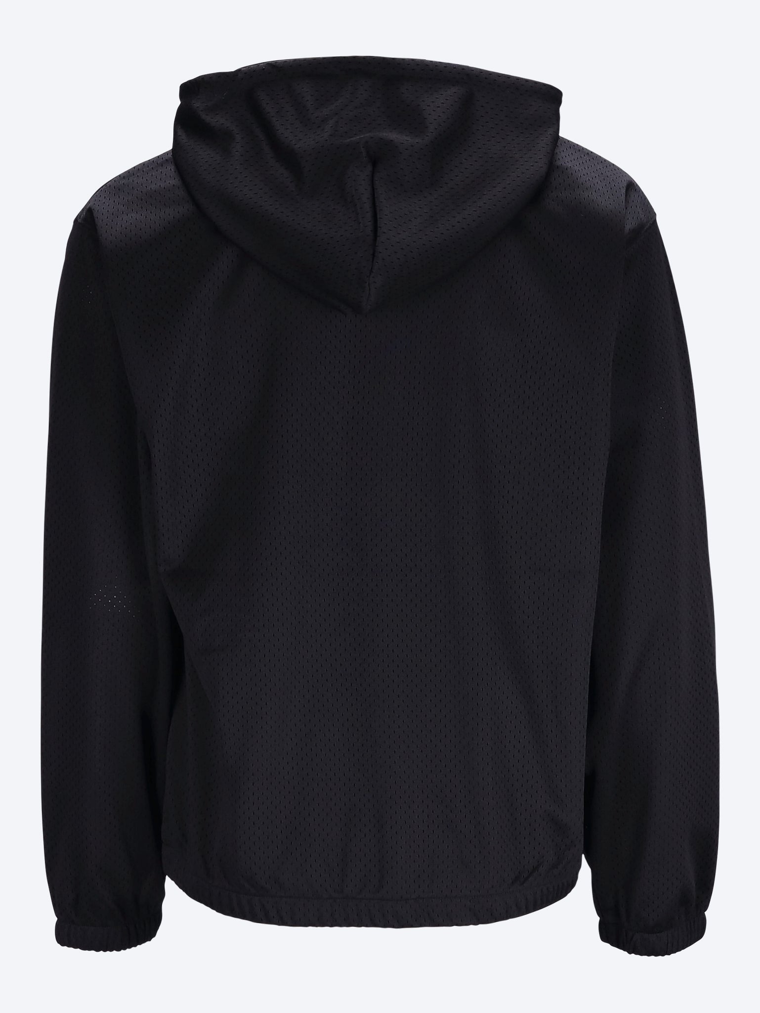 Athletischer Kapuzenpullover aus Mesh mit Reißverschluss 3