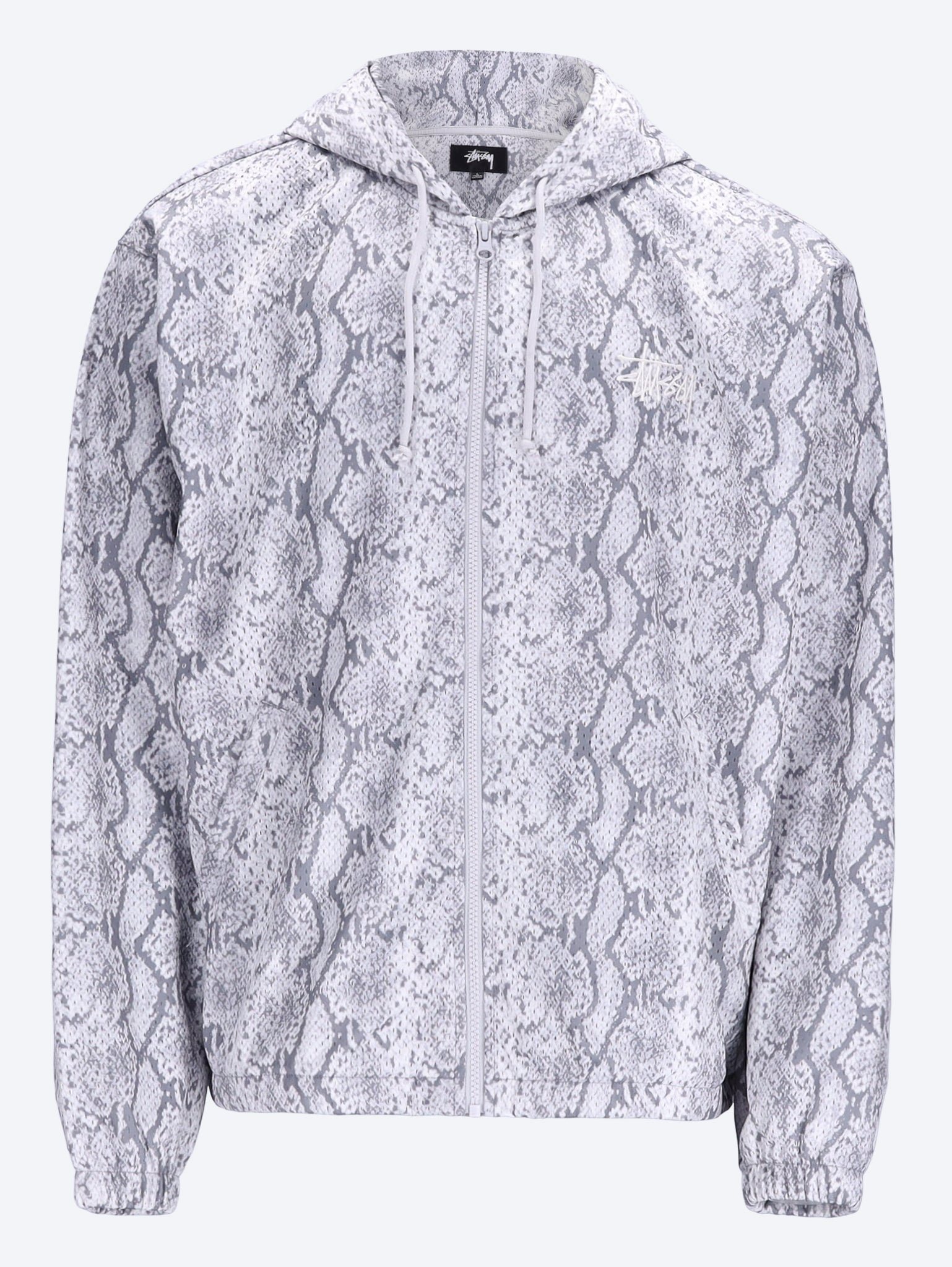 Athletischer Kapuzenpullover aus Mesh mit Reißverschluss 1