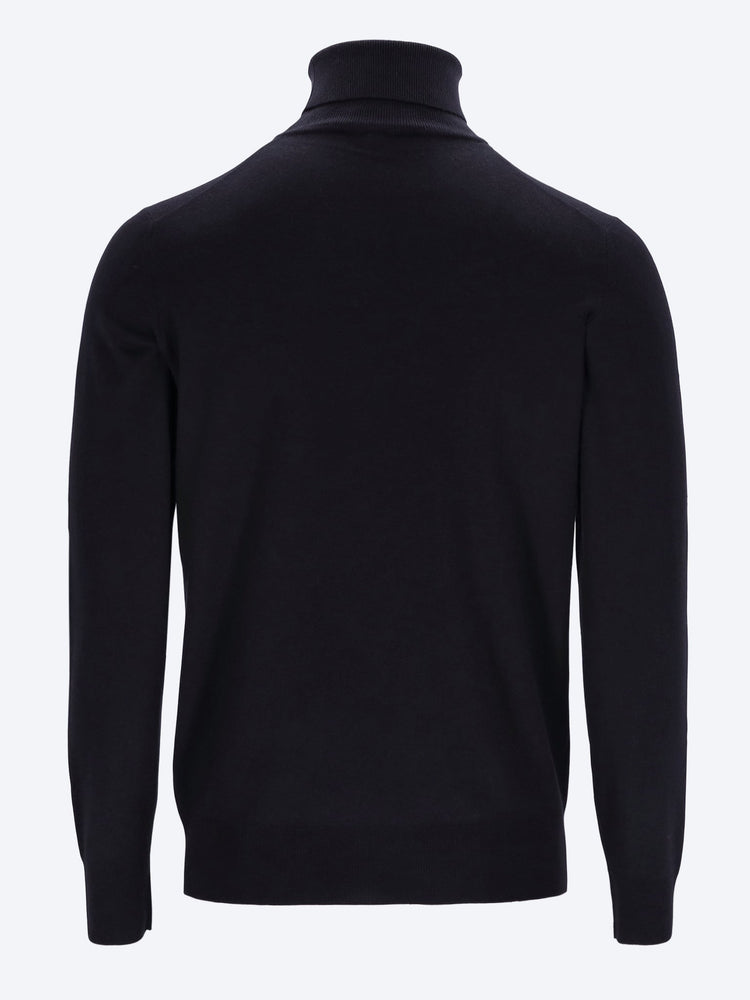 Baby cashmere superlight dyed turtleneck sweatshirt 3