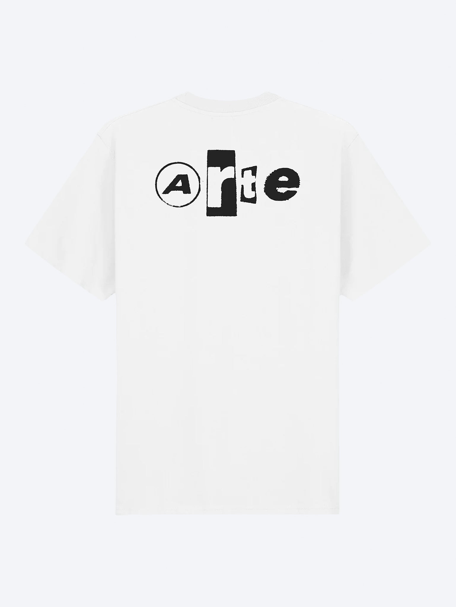 T-Shirt mit Rückencollage 1