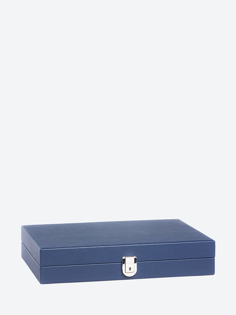 Backgammon Baptiste Buffle Bleu 4