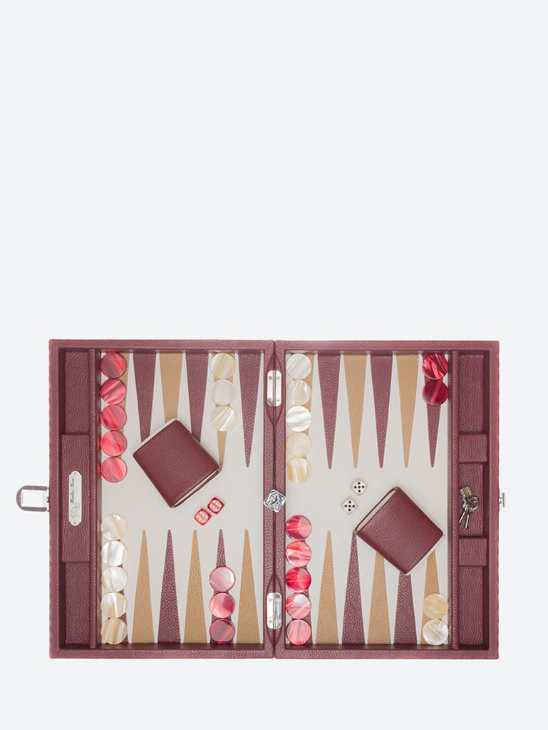 Backgammon Baptiste Buffle Cremisi 2