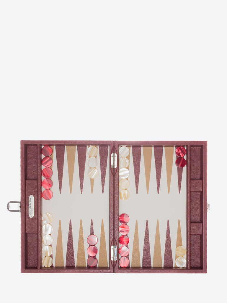 Backgammon Baptiste Buffle Cremisi 3