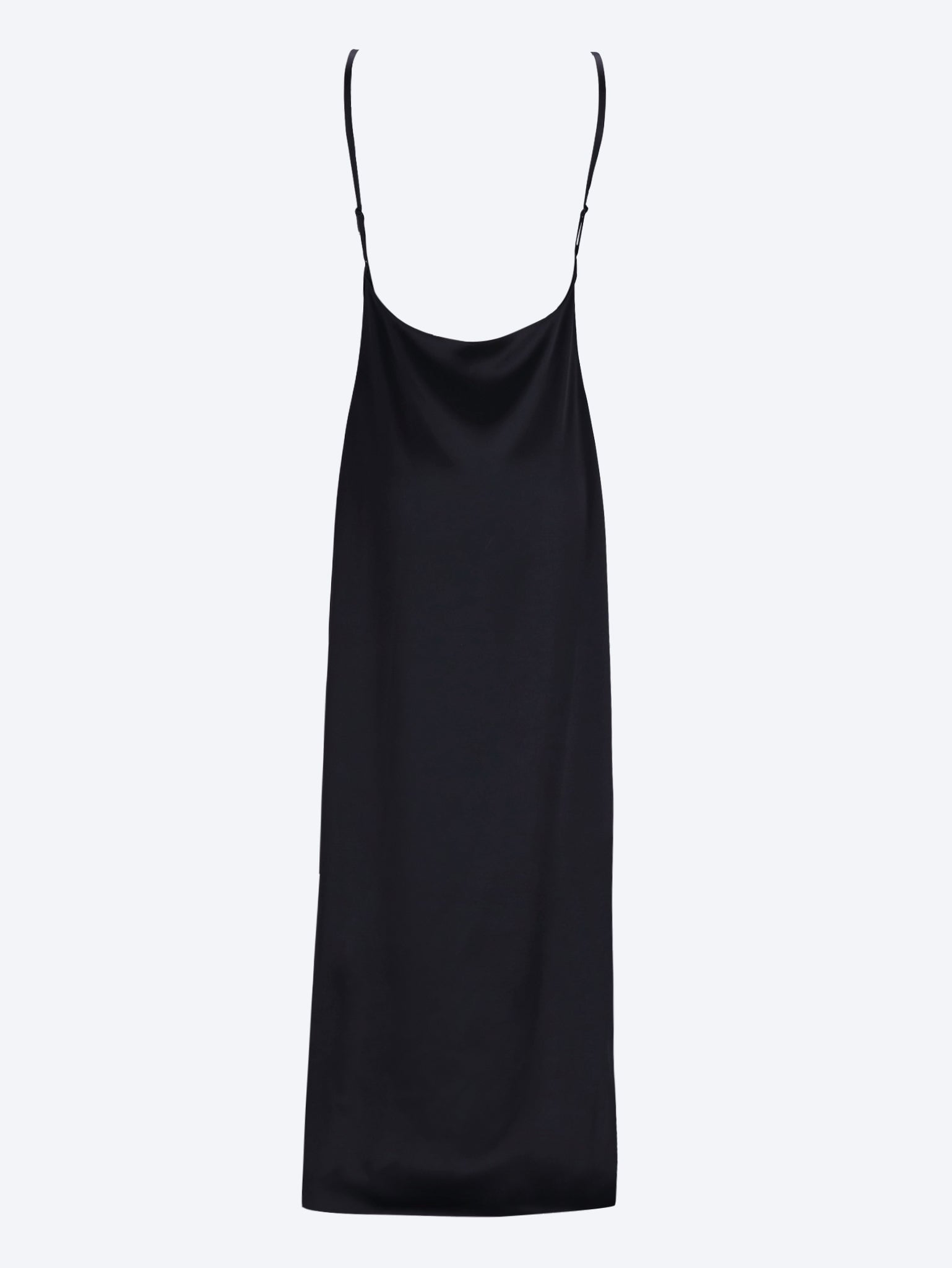Backless satin long dress 3