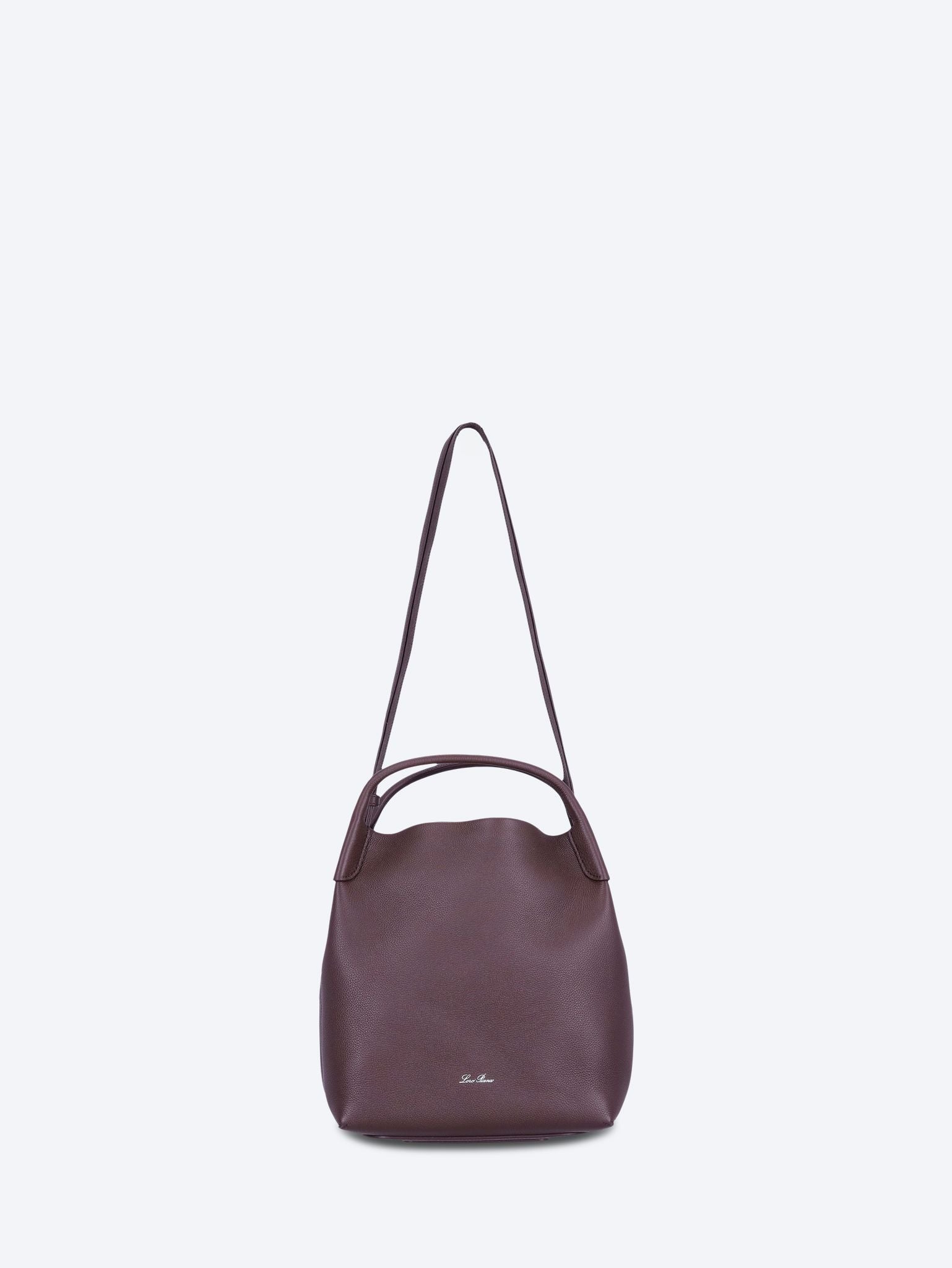 Bale large fine grained leather bag 3