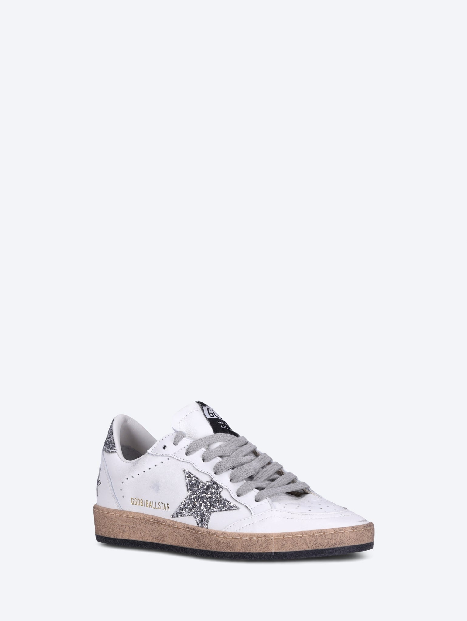 Ballstar nappa upper and spur glitter star sneakers 2