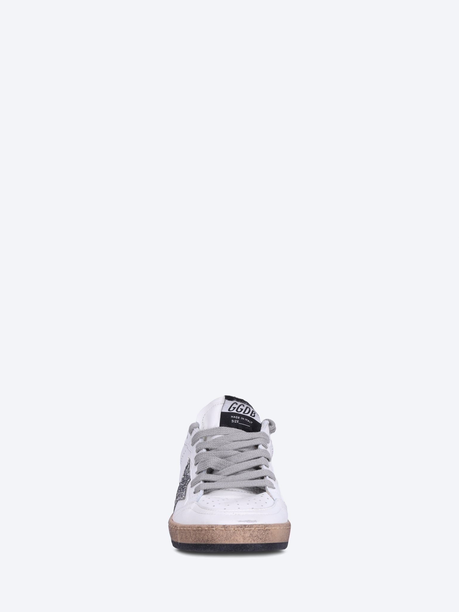 Ballstar nappa upper and spur glitter star sneakers 3