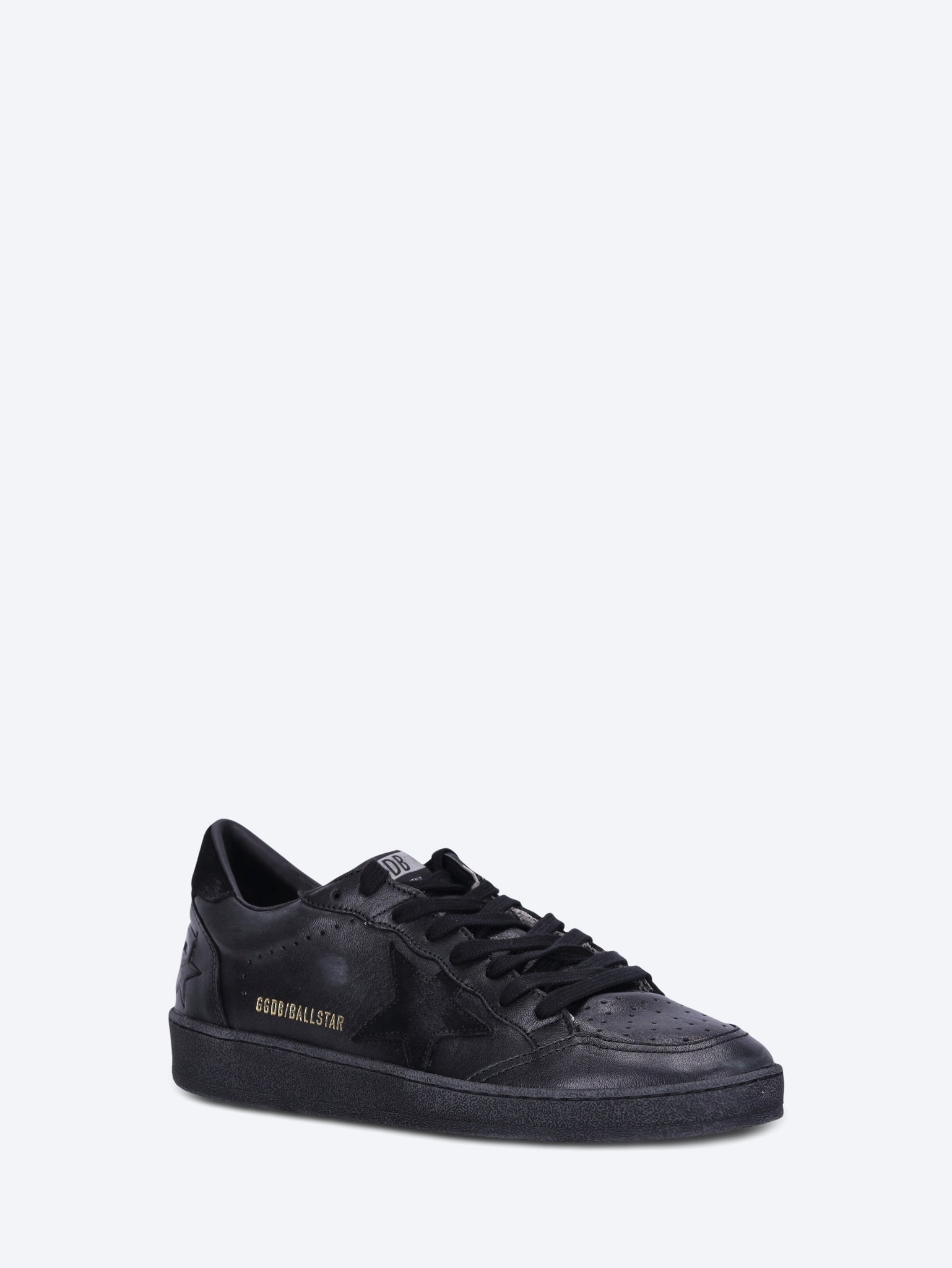 Ballstar-Sneaker aus Nappaleder an der oberen Zehenseite und Wildleder-Stern- und Fersen-Sneaker mit Sporen 2