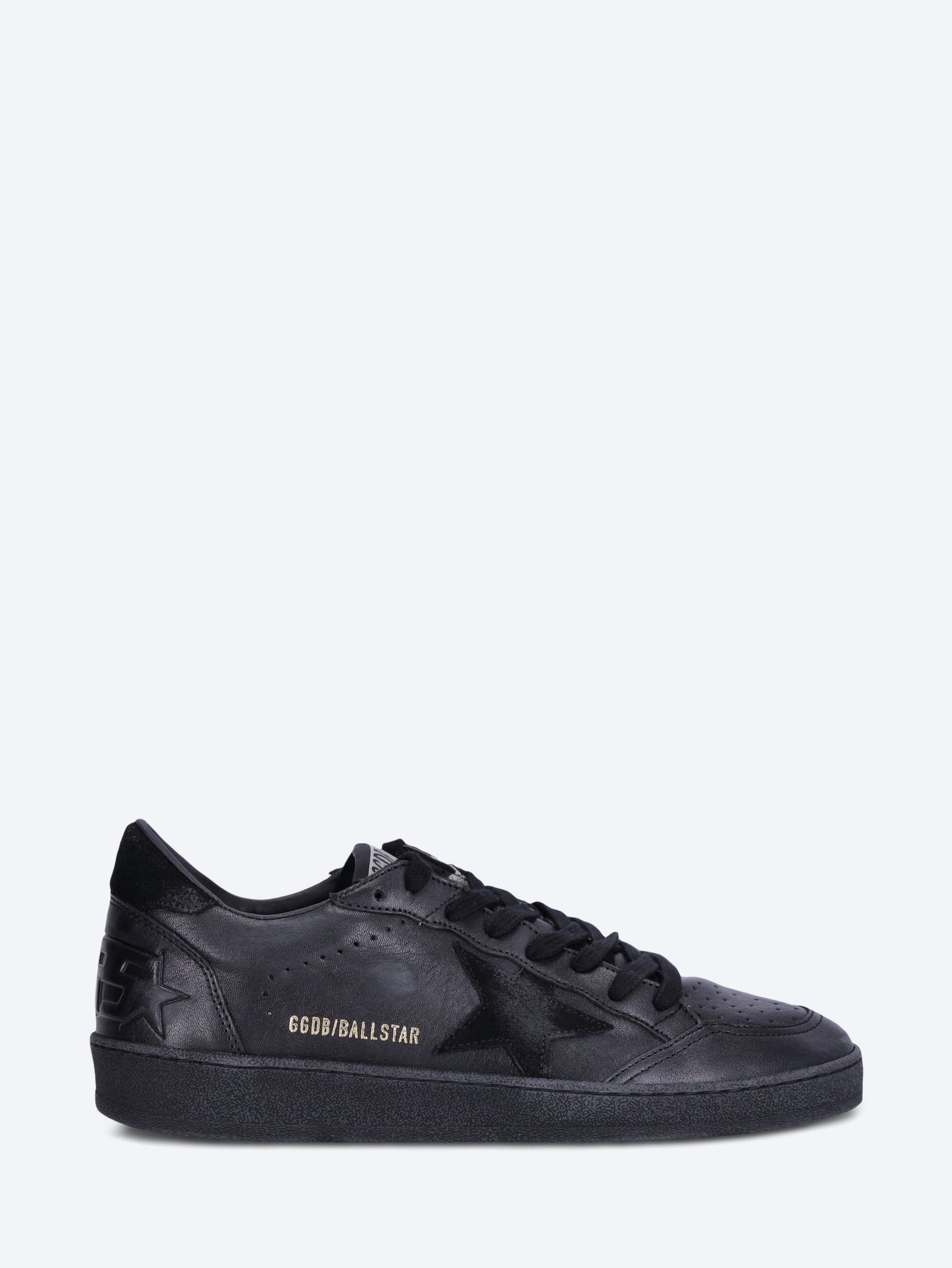 Ballstar-Sneaker aus Nappaleder an der oberen Zehenseite und Wildleder-Stern- und Fersen-Sneaker mit Sporen 1